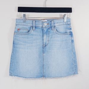 NWOT Hudson vivid jean mini skirt